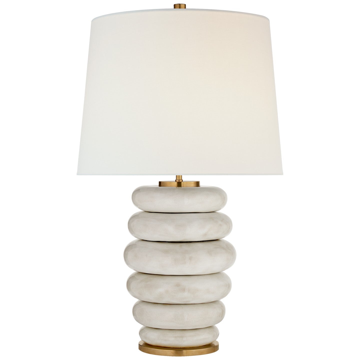 Visual Comfort Signature - KW 3619AWC-L - One Light Table Lamp - Phoebe - Antiqued White Ceramic