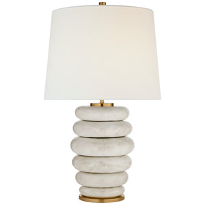 Visual Comfort Signature - KW 3619AWC-L - One Light Table Lamp - Phoebe - Antiqued White Ceramic