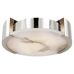 Visual Comfort Signature - KW 4013PN - LED Flush Mount - Melange - Polished Nickel