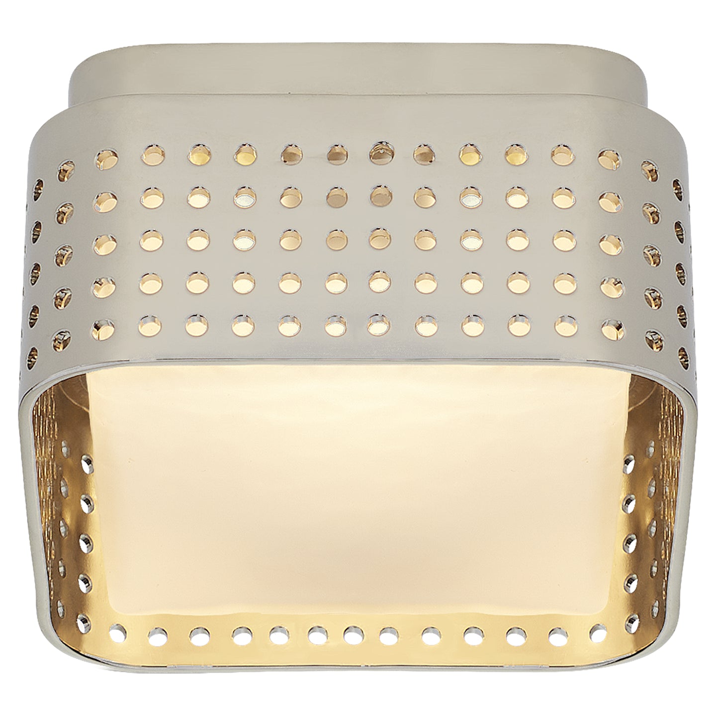 Visual Comfort Signature - KW 4055PN-CDG - LED Flush Mount - Precision - Polished Nickel