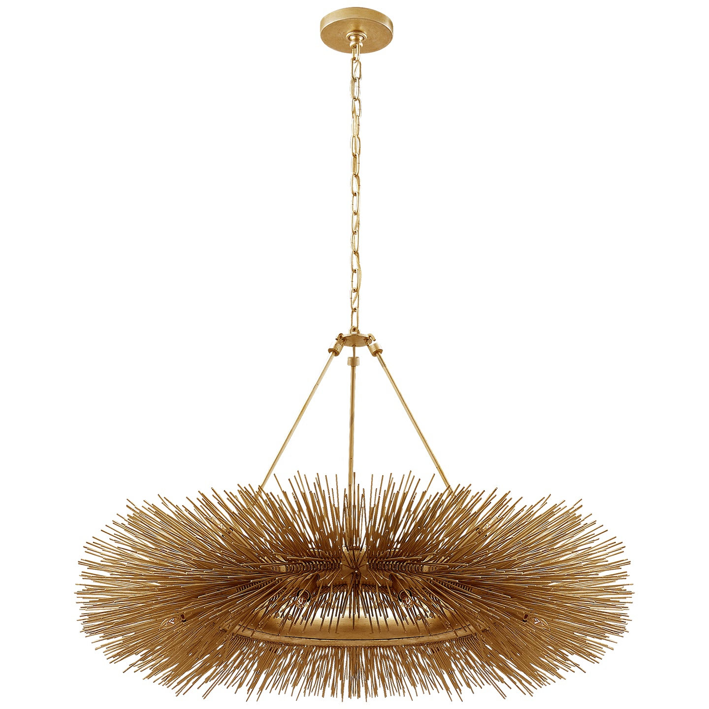 Visual Comfort Signature - KW 5181G - 16 Light Chandelier - Strada - Gild