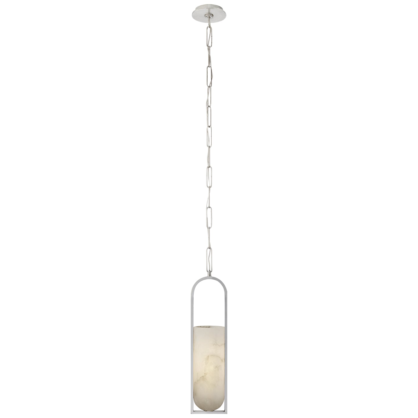 Visual Comfort Signature - KW 5512PN-ALB - LED Pendant - Melange - Polished Nickel