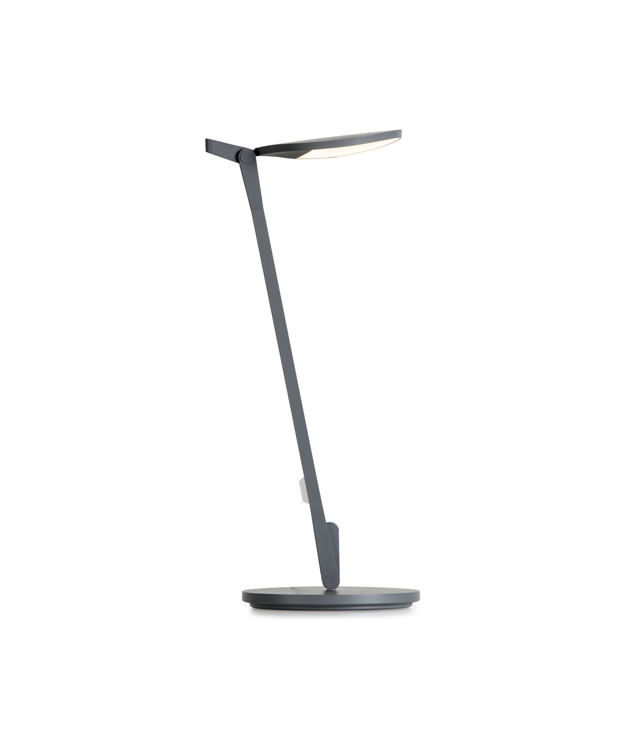 Koncept - SPY-W-MGY-USB-DSK - LED Desk Lamp - Splitty - Matte Gray