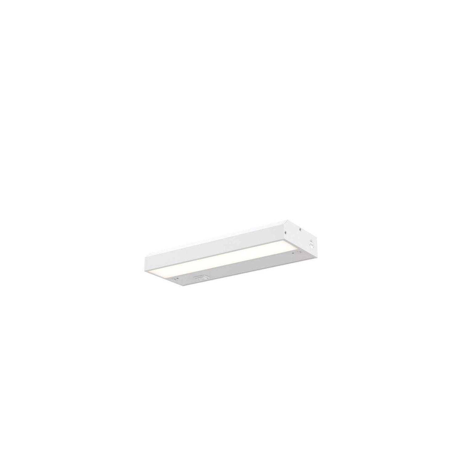 Dals - HLF09-3K-WH - Hardwired Non-Swivel Linear - White