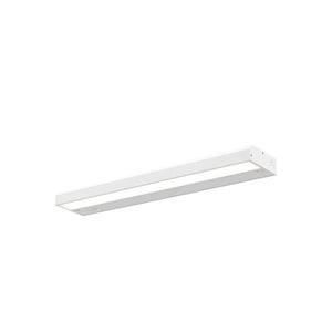 Dals - HLF24-3K-WH - Hardwired Non-Swivel Linear - White