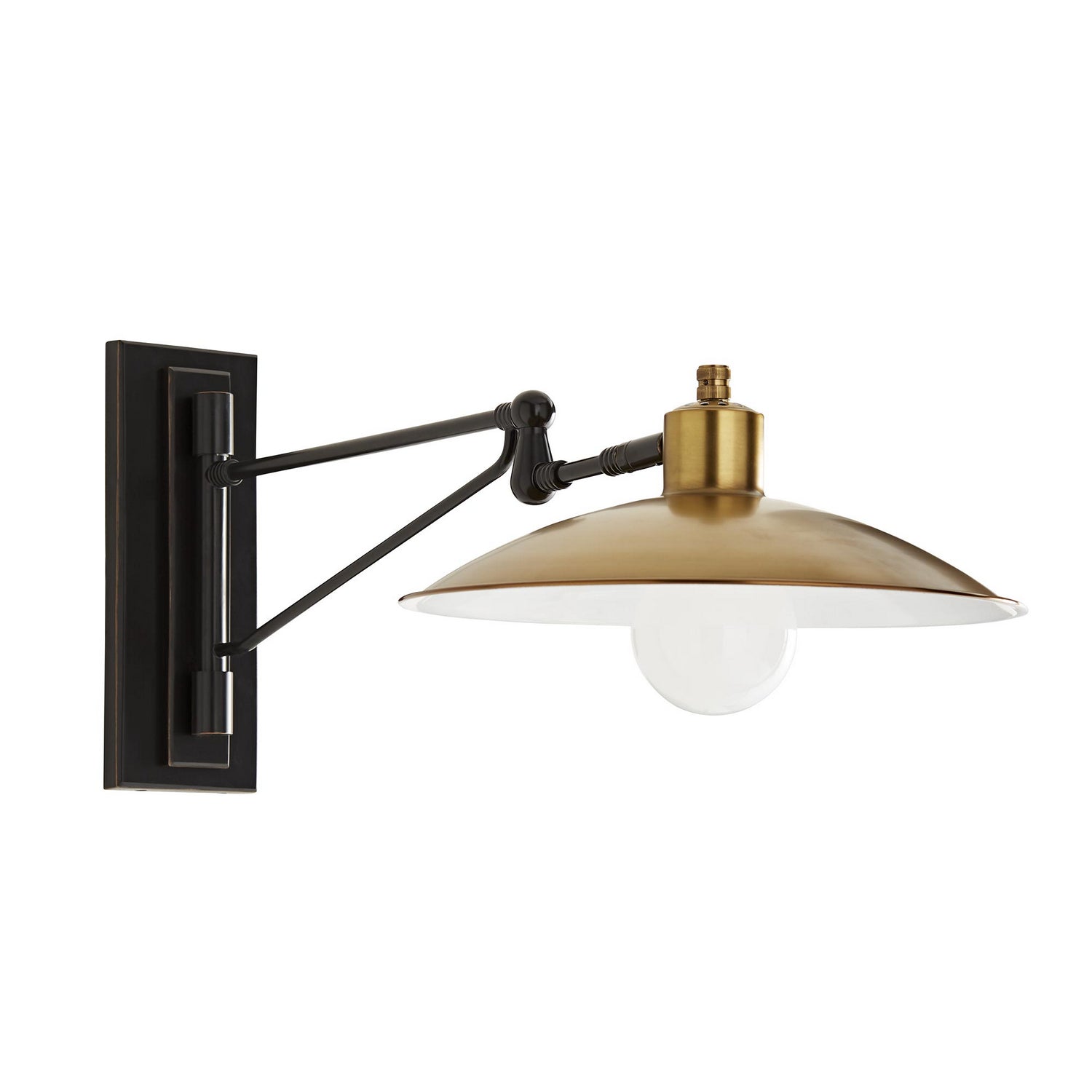 Arteriors - 49084 - One Light Wall Sconce - Nox - Antique Brass