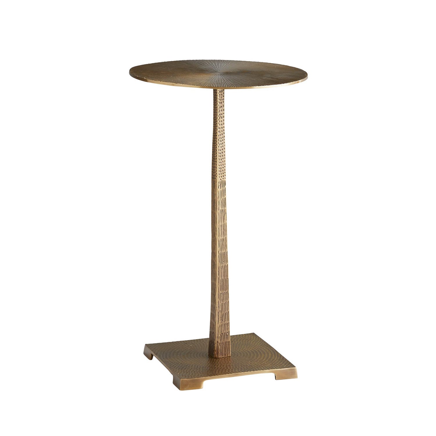 Arteriors - 6918 - Accent Table - Otelia - Vintage Brass