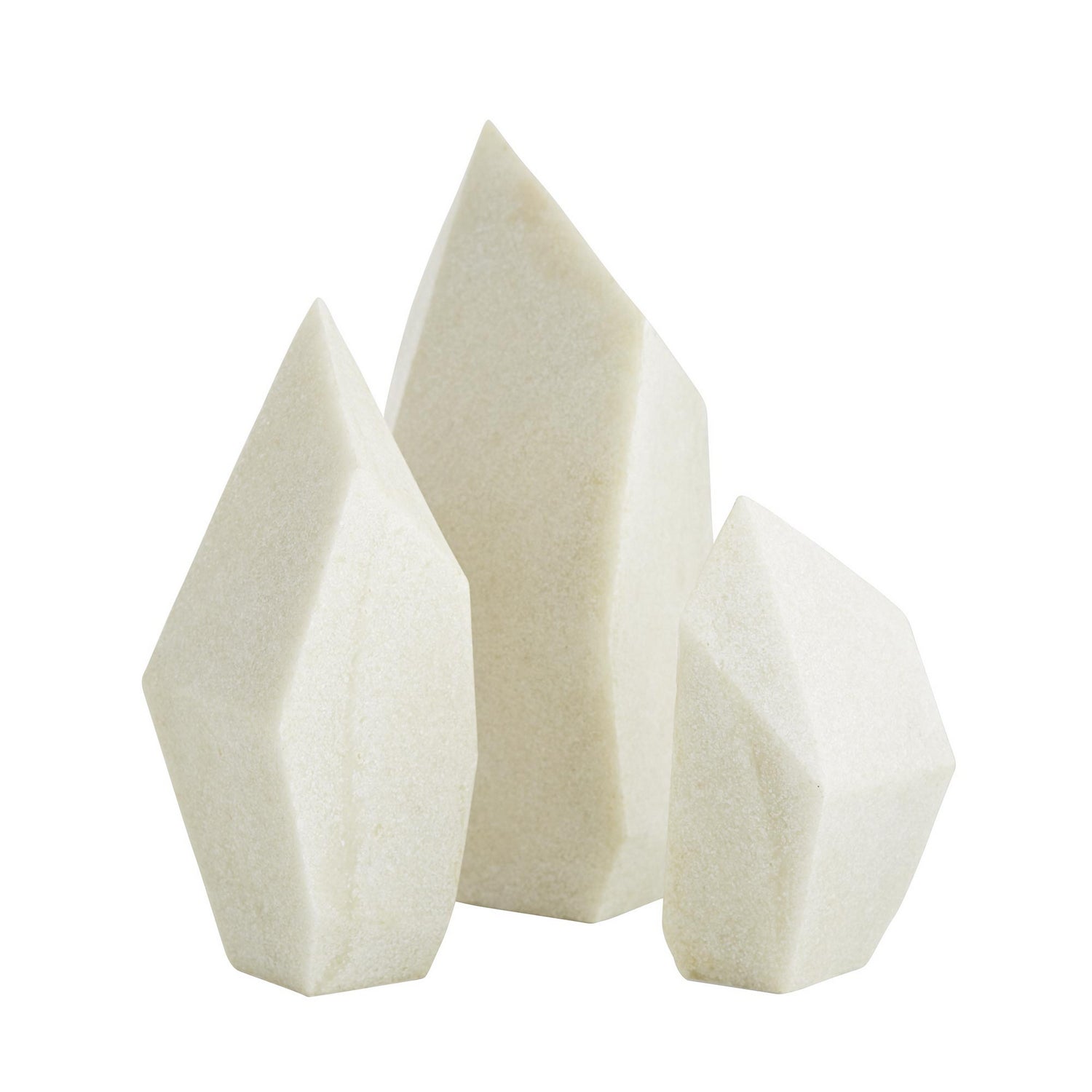 Arteriors - 9549 - Sculptures, Set of 3 - Nerines - Faux Marble