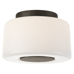 Visual Comfort Signature - BBL 4105BZ-WG - Three Light Flush Mount - Acme - Bronze