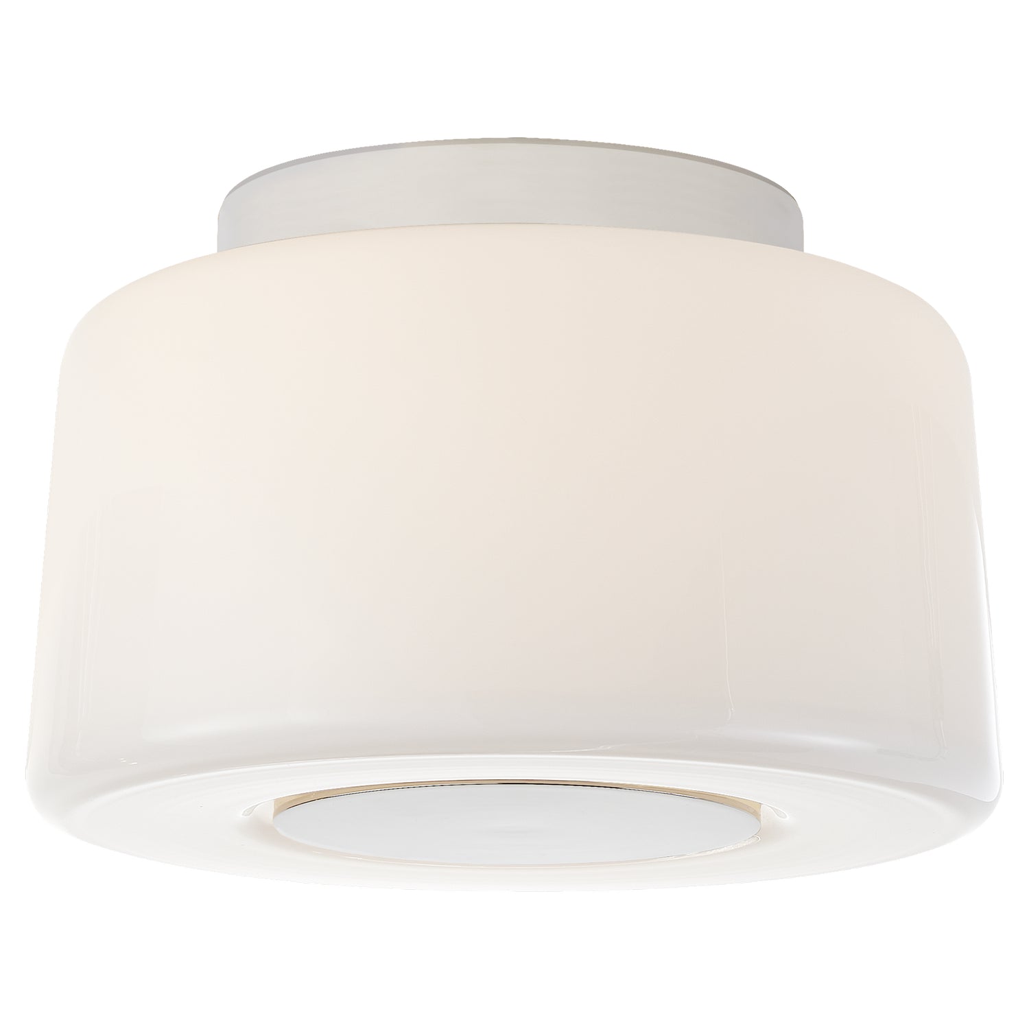 Visual Comfort Signature - BBL 4105PN-WG - Three Light Flush Mount - Acme - Polished Nickel