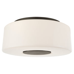 Visual Comfort Signature - BBL 4106BZ-WG - Three Light Flush Mount - Acme - Bronze