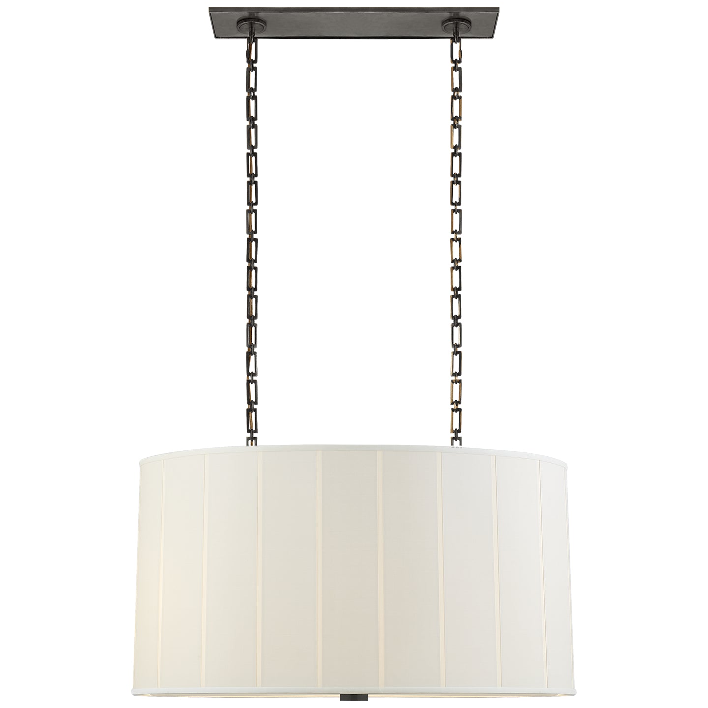 Visual Comfort Signature - BBL 5031BZ-S - Four Light Pendant - Perfect Pleat - Bronze