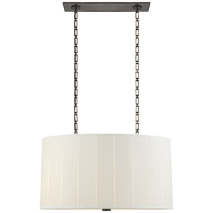 Visual Comfort Signature - BBL 5031BZ-S - Four Light Pendant - Perfect Pleat - Bronze