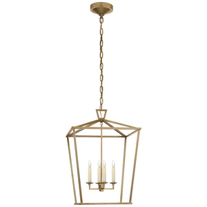Visual Comfort Signature - CHC 2165AB - Four Light Lantern - Darlana - Antique-Burnished Brass