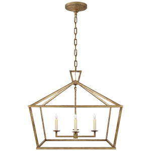 Visual Comfort Signature - CHC 2187GI - Four Light Lantern - Darlana - Gilded Iron