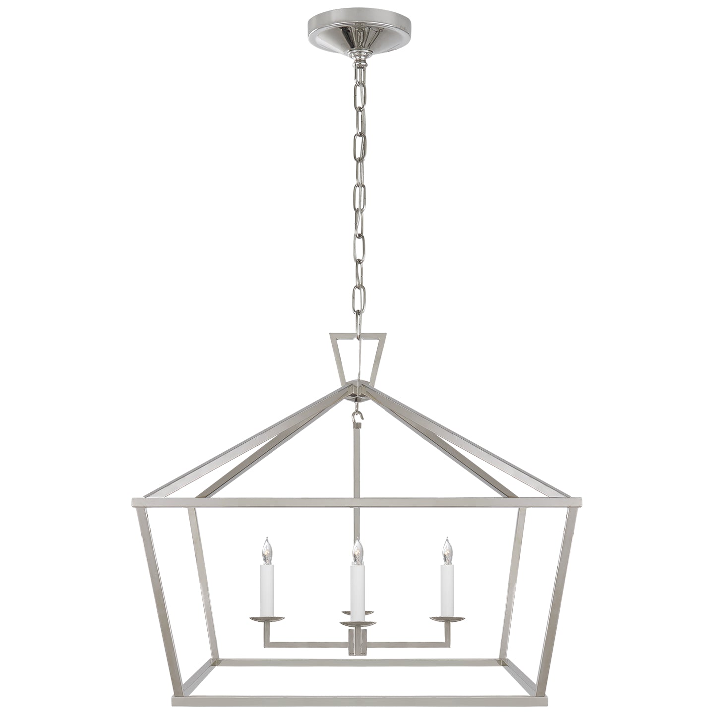 Visual Comfort Signature - CHC 2187PN - Four Light Lantern - Darlana - Polished Nickel