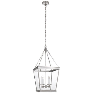 Visual Comfort Signature - CHC 5611PN-CG - Four Light Lantern - Launceton - Polished Nickel