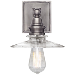 Visual Comfort Signature - CHD 2473AN-CG - One Light Wall Sconce - Covington - Antique Nickel