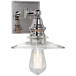 Visual Comfort Signature - CHD 2473PN-CG - One Light Wall Sconce - Covington - Polished Nickel