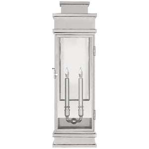 Visual Comfort Signature - CHD 2911PN-CG - Two Light Wall Lantern - Linear Lantern - Polished Nickel