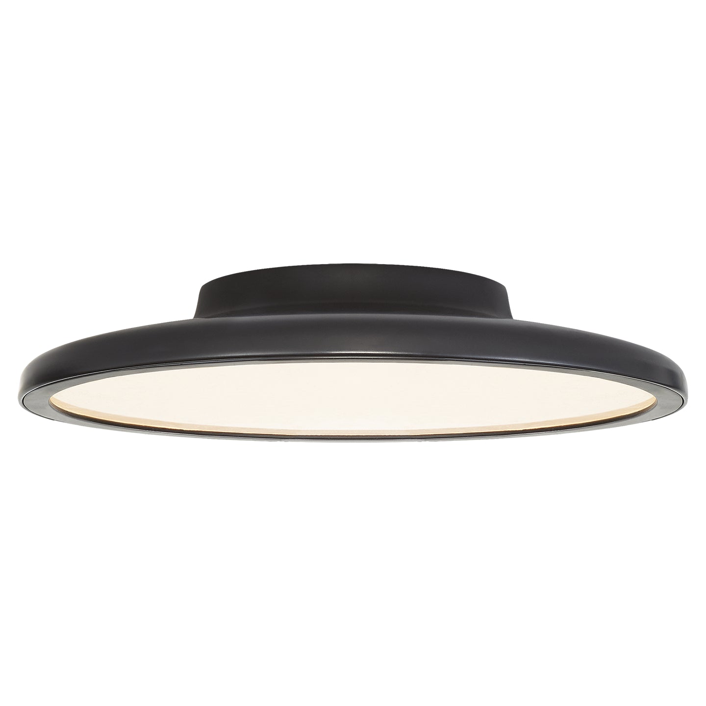 Visual Comfort Signature - PB 4000MBK - LED Flush Mount - Dot - Matte Black