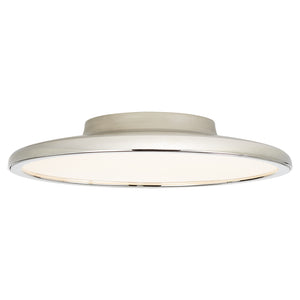 Visual Comfort Signature - PB 4000PN - LED Flush Mount - Dot - Polished Nickel