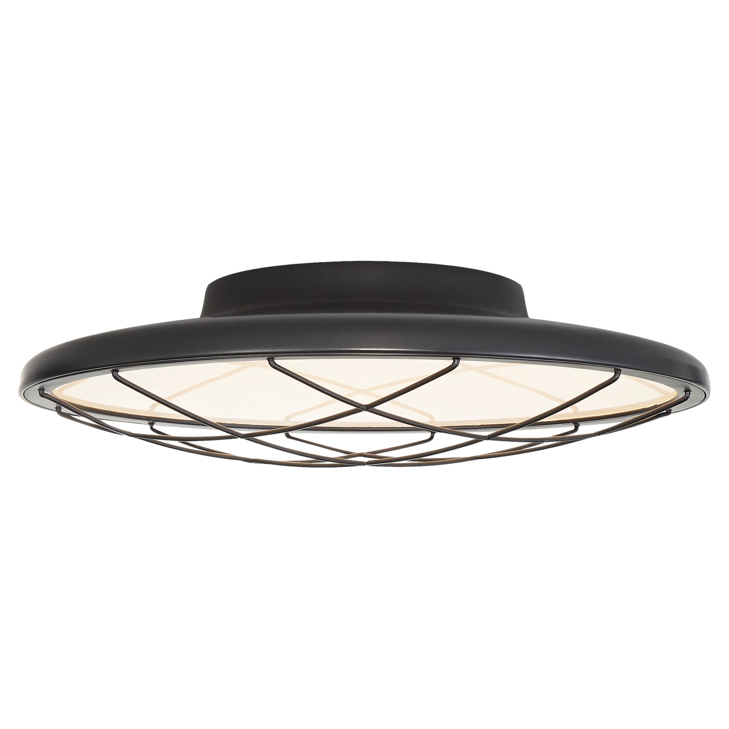 Visual Comfort Signature - PB 4001MBK - LED Flush Mount - Dot - Matte Black