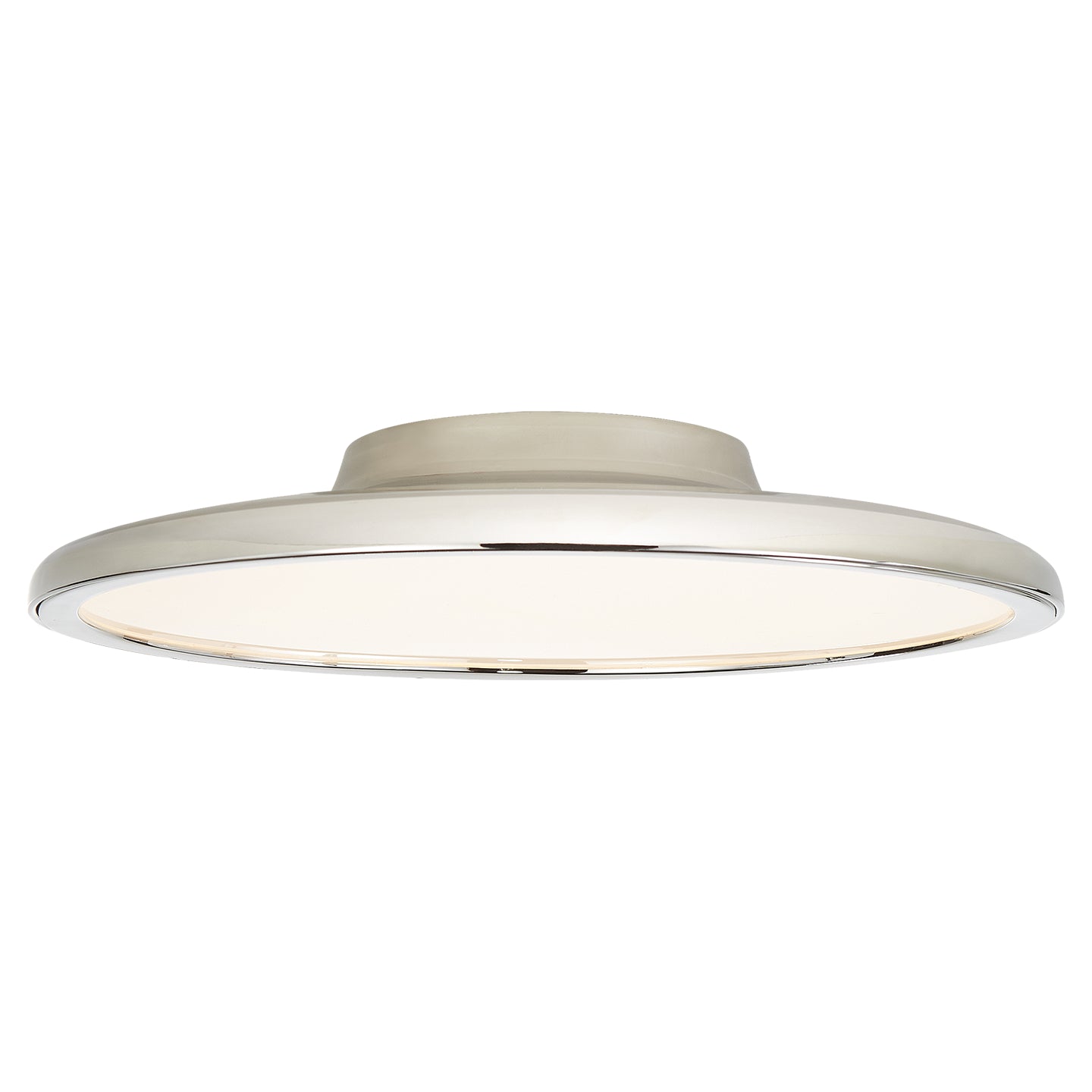 Visual Comfort Signature - PB 4003PN - LED Flush Mount - Dot - Polished Nickel