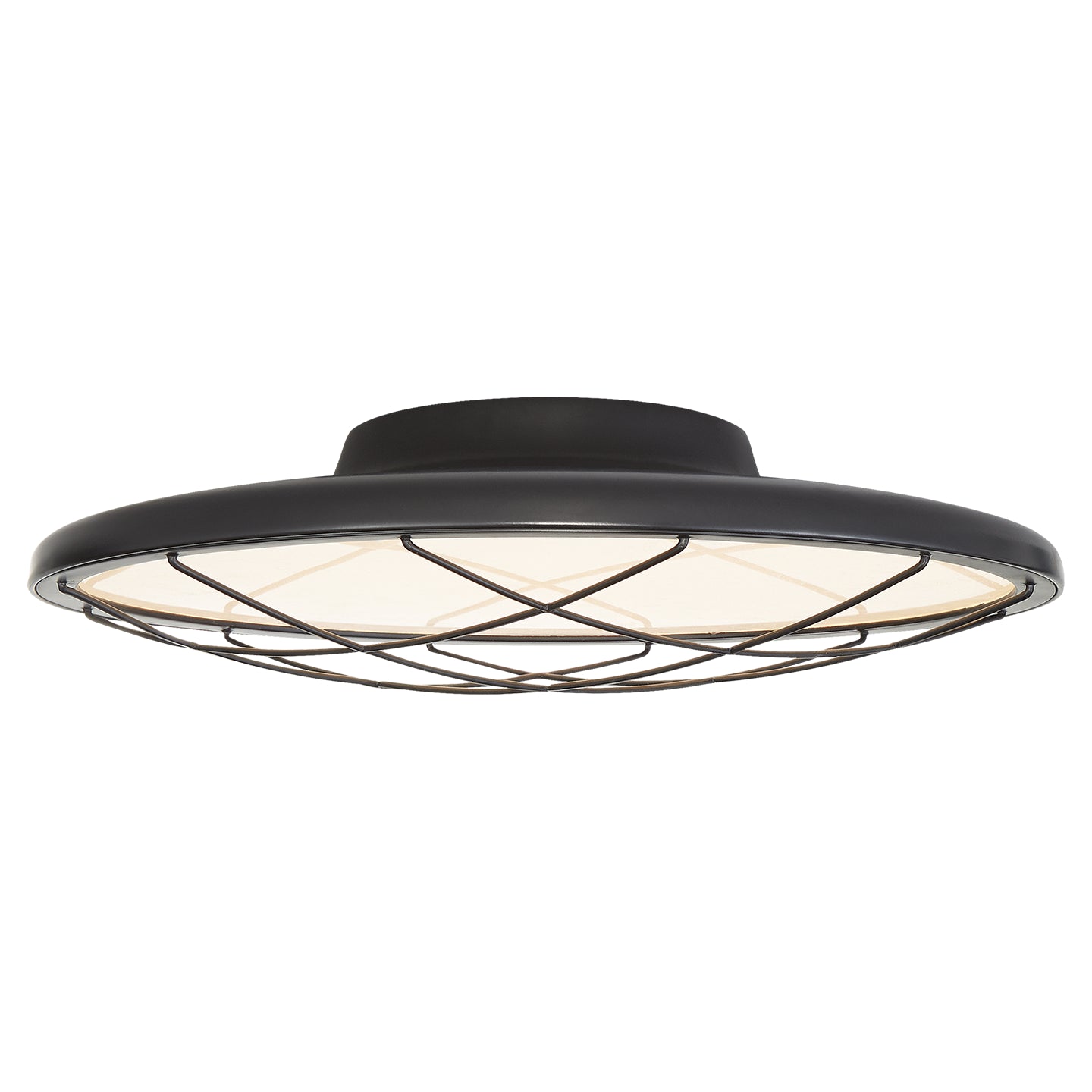 Visual Comfort Signature - PB 4004MBK - LED Flush Mount - Dot - Matte Black