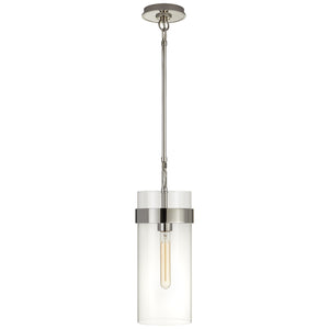 Visual Comfort Signature - S 5673PN-CG - One Light Pendant - Presidio - Polished Nickel