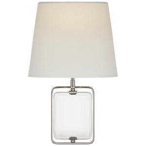 Visual Comfort Signature - SK 2030CG/PN-L - One Light Wall Sconce - Henri - Crystal and Polished Nickel