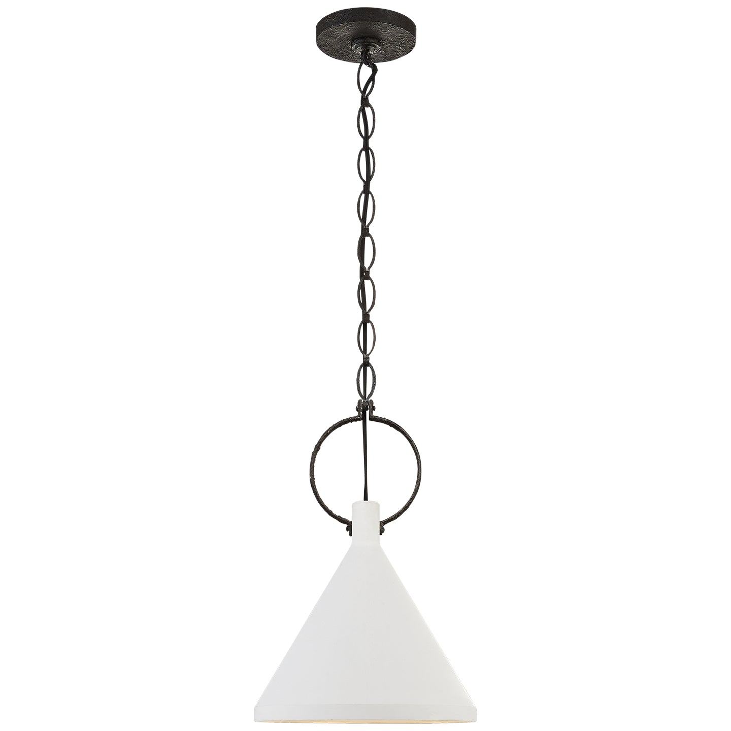 Visual Comfort Signature - SK 5362NR-PW - One Light Pendant - Limoges - Natural Rusted Iron