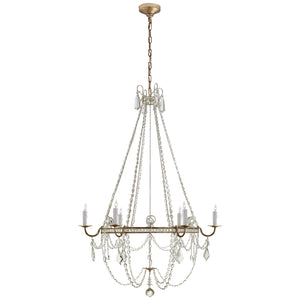 Visual Comfort Signature - SP 5031GI-CG - Six Light Chandelier - Sharon - Gilded Iron