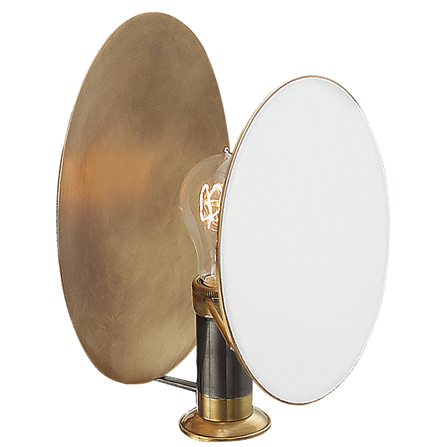 Visual Comfort Signature - TOB 2290BZ/HAB-L - One Light Wall Sconce - Osiris - Bronze and Hand-Rubbed Antique Brass