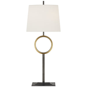 Visual Comfort Signature - TOB 3631BZ/HAB-L - One Light Buffet Lamp - Simone - Bronze with Antique Brass