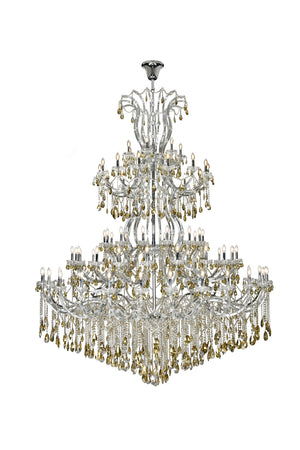 Elegant Lighting - 2803G120C-GT/RC - 84 Light Chandelier - Maria Theresa - Chrome