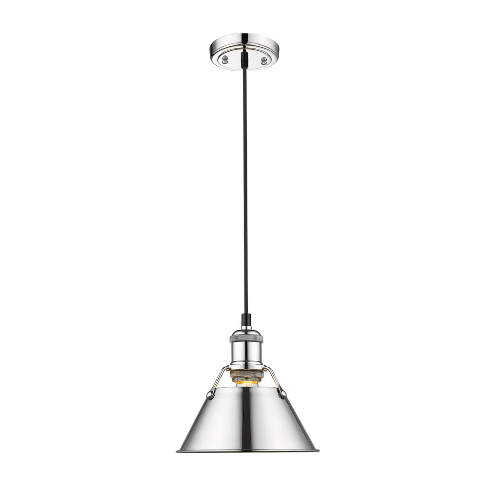 Golden - 3306-S CH-CH - One Light Mini Pendant - Orwell CH - Chrome