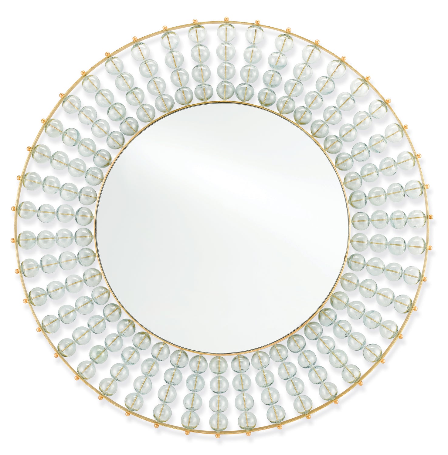 Currey and Company - 1000-0034 - Mirror - Calais - Gold Leaf/Mirror