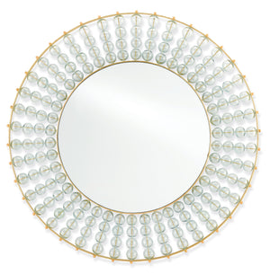 Currey and Company - 1000-0034 - Mirror - Calais - Gold Leaf/Mirror