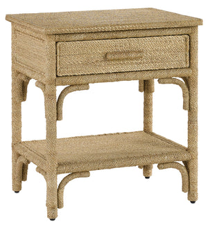 Currey and Company - 3000-0085 - Nightstand - Olisa - Natural