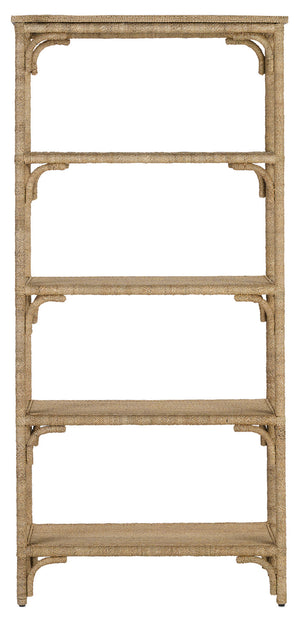 Currey and Company - 3000-0086 - Etagere - Olisa - Natural