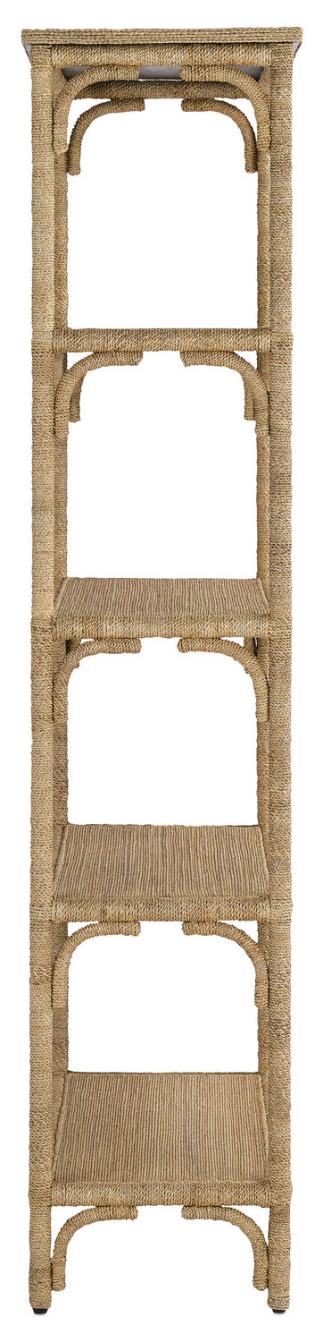 Currey and Company - 3000-0086 - Etagere - Olisa - Natural