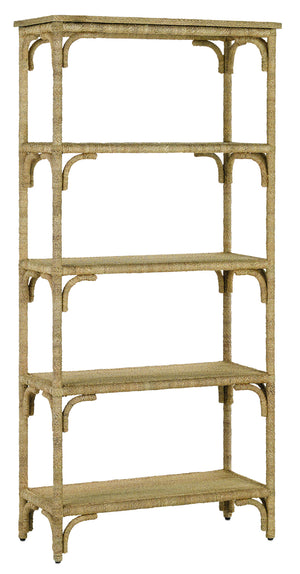 Currey and Company - 3000-0086 - Etagere - Olisa - Natural