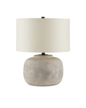 Currey and Company - 6000-0272 - One Light Table Lamp - Beton - Antique Earth