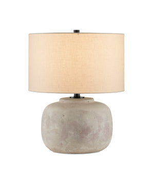 Currey and Company - 6000-0272 - One Light Table Lamp - Beton - Antique Earth