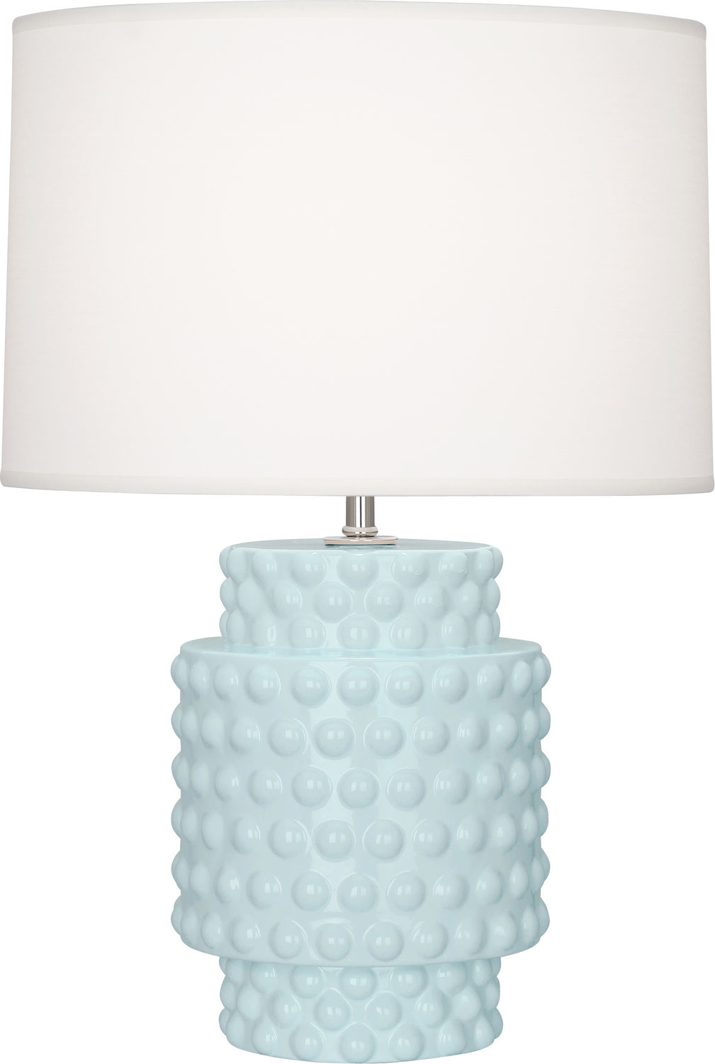 Robert Abbey - BB801 - One Light Accent Lamp - Small Dolly - Baby Blue Glazed Textured Ceramic