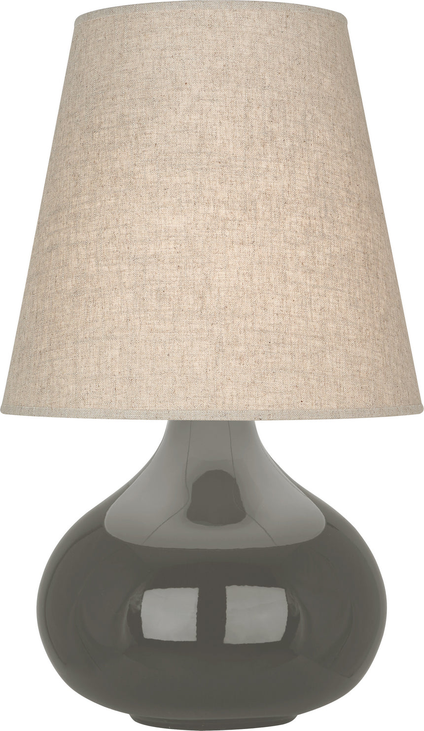 Robert Abbey - CR91 - One Light Accent Lamp - Small June - Ash Glazed Ceramic