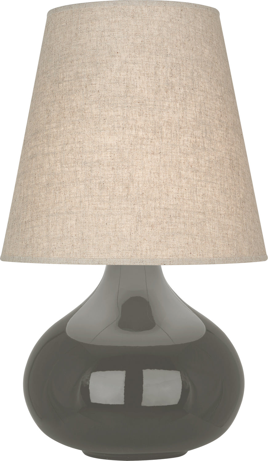 Robert Abbey - CR91 - One Light Accent Lamp - June - Ash Glazed Ceramic