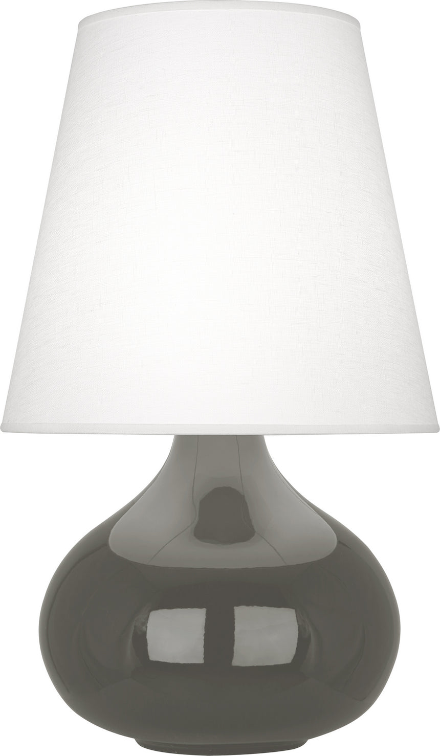 Robert Abbey - CR93 - One Light Accent Lamp - Small June - Ash Glazed Ceramic