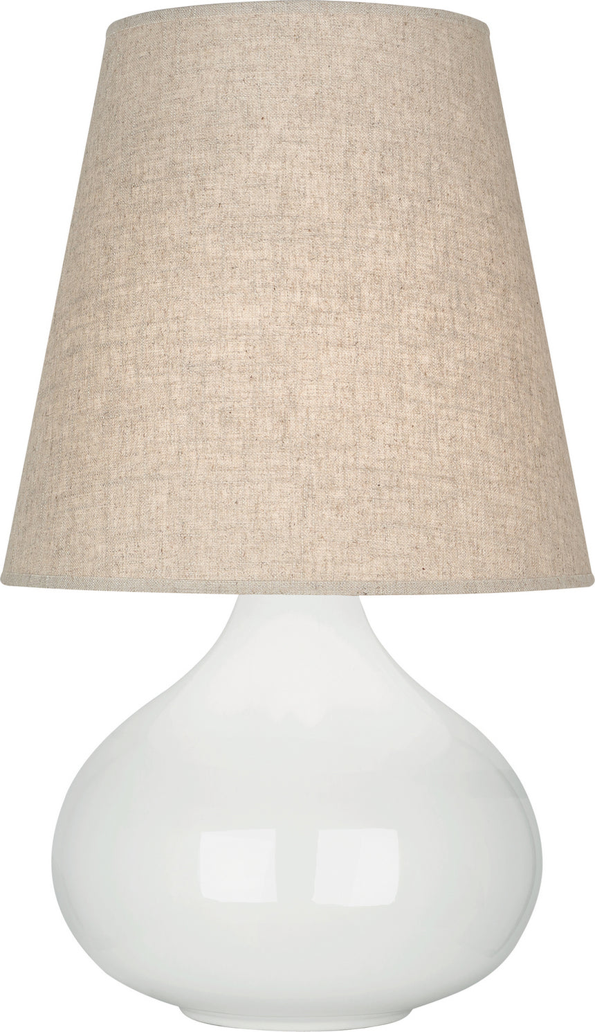 Robert Abbey - LY91 - One Light Accent Lamp - Small June - Lily Glazed Ceramic